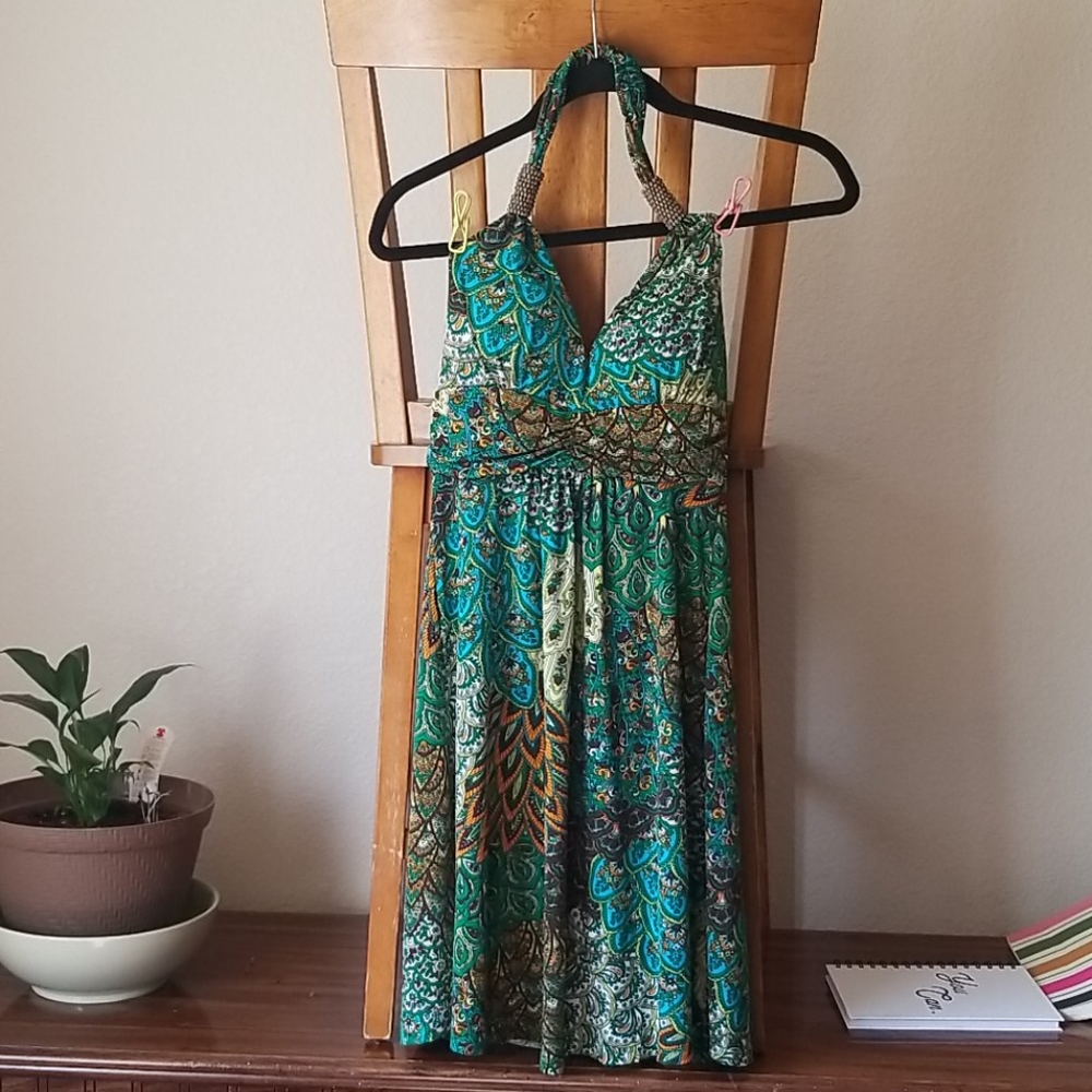 Cristinalove halter top short dress